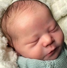 Bonnie Brown Reborn Baby Doll Kit ~CHASE~ @22'@Free Suede Body@New
