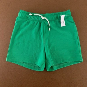Gap Kids Size Large (10) Green Pull On Drawstring Sweat Shorts NWT - Picture 1 of 5