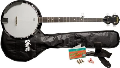 Washburn B8 Pack Americana Series 5 String Banjo Pack - Natural - B8K-A-U - Image 1 of 4