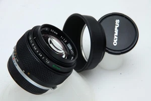 All Things Olympus OM-System Zuiko Auto-S 50mm f1.2 Hood and Caps JAPAN - Picture 1 of 12