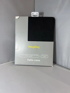 Heyday Folio Case w/ Stylus Holder Black for Apple iPad Air 10.9" & iPad Pro 11" - Picture 1 of 3