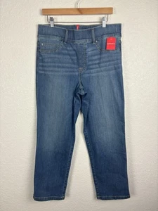 NEW SPANX Women’s Jeans Size 1X Vintage Indigo Straight Leg Stretch Slimming - Picture 1 of 10