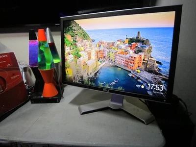 Nice Dell UltraSharp 2408WFPB 24” 1920 X 1200 8-Input HDMI DP LCD Monitor FRESHP - Image 1 of 4