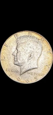 1965-P Kennedy Half Dollar 40% - Image 1 of 2