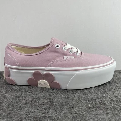 Vans Stackform Keepsake Lila Flor Zapatos Rosa Adornado Para Mujer Talla 7 NUEVO Foto 1 de 4