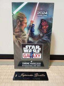 Tarjeta coleccionable Topps Star Wars cromada galaxia 2024 caja hobby 1 autógrafo - Imagen 1 de 3