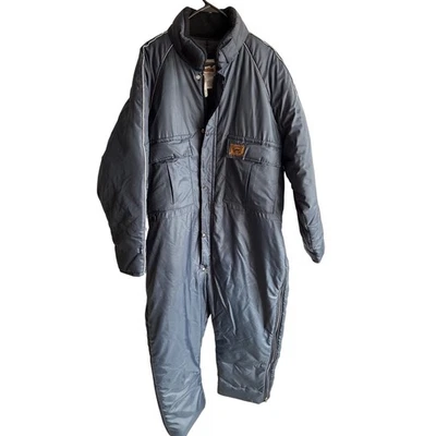 VTG Mens Extra Large Insulated Coverall Overalls Jumpsuit USA snowmobile - Image 1 of 4
