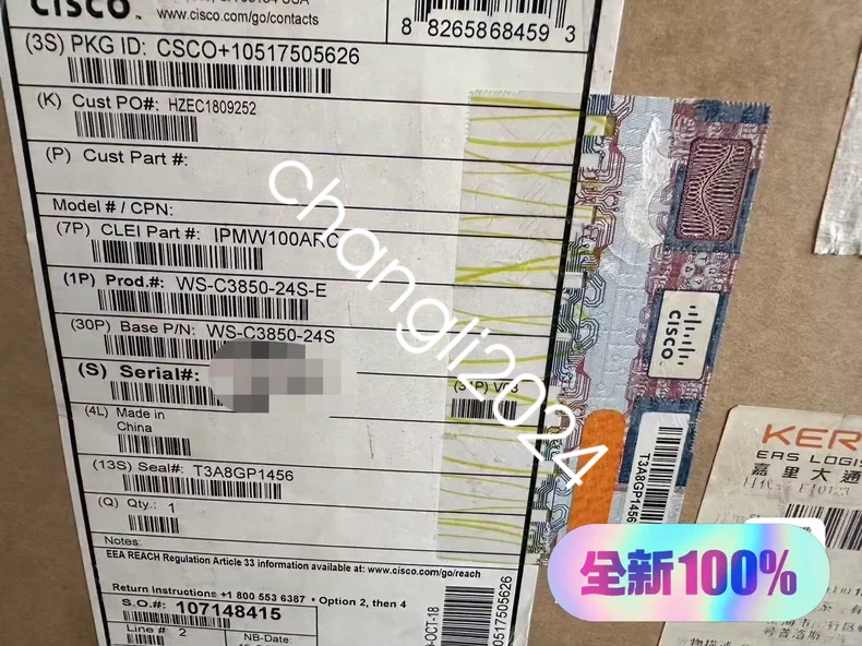 1PCS Cisco Switch WS-C3850-24S-E new FedEx or DHL - Image 1 of 1