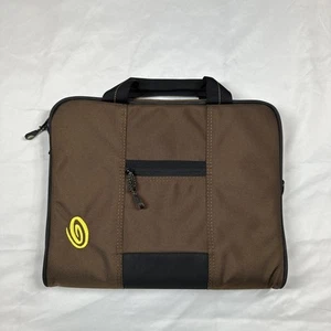 Timbuk2 Brown Lined Padded Laptop Sleeve Case Bag - Picture 1 of 16
