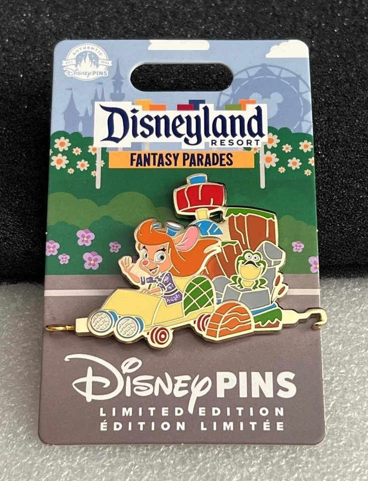 Disney DLR Rescue Rangers Gadget & Zipper Coaster Fantasy Parades LE 2500 Pin - Изображение 1 из 1