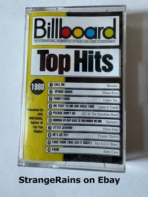 Billboard Top Rock & Roll Hits: 1980 Cassette Tape - PLAY TESTED / SOUNDS GREAT! - Image 1 of 4