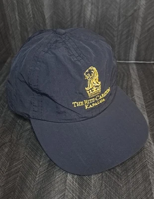 The Ritz Carlton Kapalua Baseball Cap Black One Size 6 Panel Imperial BIN96 - Image 1 of 4
