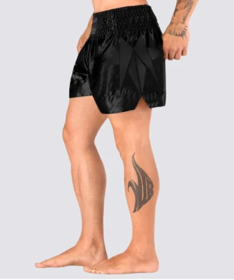 Pantalones Cortos Para Hombre Elite Sports Black Star Series Sublimación Negro Muay Thai XL Foto 1 de 3