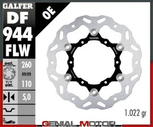 Galfer Rear Brake Disc WAVE FLOATING (C. STEEL) 260x5mm KTM 890 ADVENTURE 2021 - Picture 1 of 1
