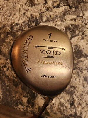 Controlador de titanio Mizuno T Zoid, 8°, eje de grafito rígido de 45", mano derecha Foto 1 de 4