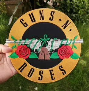 Guns N' Roses Band Music Logo Hard rock Badge Embroidered Iron-On Sew-On patch - Picture 1 of 8