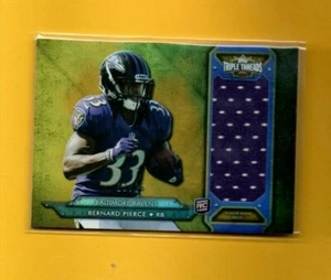 D14675   2012 Triple Threads Rookie Jumbo Relics Gold Bernard PierCE #13/25 - Picture 1 of 1