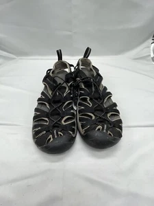 Keen Hiking Shoes Water Sandals Sz 7 Blk - Picture 1 of 8