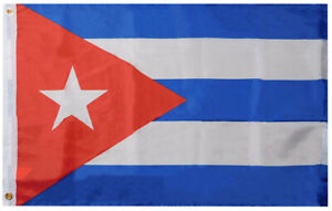 Cuba Cuban Premium Quality Heavy Duty Rough Tex Nylon 2x3 2'x3' Flag Banner