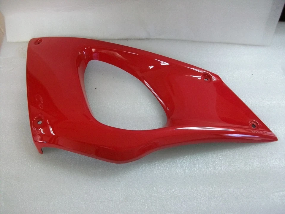 New! NOS! 1992 Yamaha TDM850 Vivid Red Cocktail Side Panel TDM 850 Cover Fairing Foto 1 de 4
