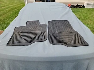 WeatherTech All-Weather Mats for 2015-2021 Ford F-150 - 1st Row, Black - Picture 1 of 10
