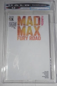 Mad Max: Fury Road #1 blank cover variant CGC 9.8 Signed by Mark Sexton 2015 - Picture 1 of 4