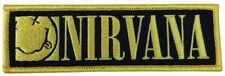 NIRVANA - Logo & Smiley Bordered - 3,5 x 11,2 cm - Patch - 168866