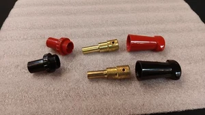 LOT OF 2 THE SUPERIOR ELECTRIC PS50 SOCKET-PLUGS, 50A, RED/BLK 125-250V AC/DC - Picture 1 of 5