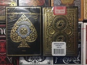 Theorie 11 Black Edition Artisan Spielkarten 1 Deck Factory Sealed BRANDNEU - Bild 1 von 12
