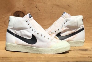 Vintage 1981 Nike Court Press RARE White/Black No Box Legend Size 7 Read Ad - Picture 1 of 10