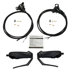 TRP HD-T910 TT Hydraulic Flat Mount Disc Brake Set (Front+Rear). - Picture 1 of 8