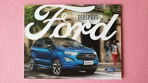 Ford EcoSport Zetec Titanium ST-Line brochure catalogue September 2018 MINT P - Picture 1 of 11