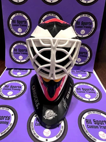 Kirk McLean McDonalds Collectable Mini Mask Helmet Displays Vancouver Canucks Cover
