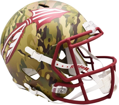Florida State Seminoles Riddell Camo Alternate Speed Helmet Cover