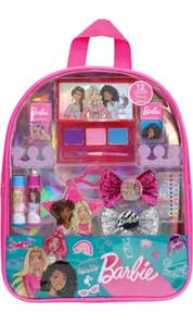 Barbie - Townley Girl Makeup Filled Backpack Set with 12 Pieces Including Lip... - Picture 1 of 4