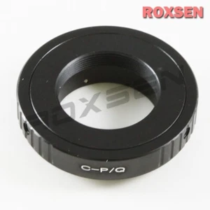 C mount 16mm film lens to Pentax Q mount P/Q adapter mirrorless Q Q7 Q10 Q-S1 - Picture 1 of 3