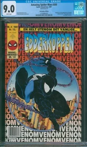 AMAZING SPIDER-MAN #300 (1991) ⭐ NORWEGIAN EDITION - RARE ⭐ CGC 9.0 Venom Comic - Picture 1 of 4