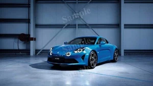 Póster fotográfico estampado de decoración de pared Alpine A110 alta resolución - CAR409 - Imagen 1 de 1