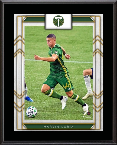 Marvin Loria Portland Timbers 10.5" x 13" Sublimated Player Plaque Cover
