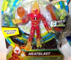 L@@K Neu ✰ BEN 10 HEATBLAST Actionfigur Spielzeug (IN USA) 5 Zoll Original VERSIEGELT - Bild 1 von 3