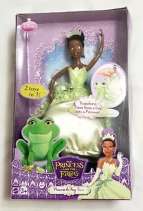 Mattel 2009 Disney The Princess Tiana & The Frog African American Doll (NEW) - Picture 1 of 6