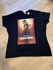 Star Wars The Mandalorian Cara Dune Damen-T-Shirt schwarz Größe 2X neu mit Etikett kostenloser versand