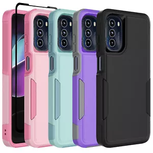 For Motorola Moto G 5G 2022 Phone Case with Screen Protector Shockproof Cover - Picture 1 of 42