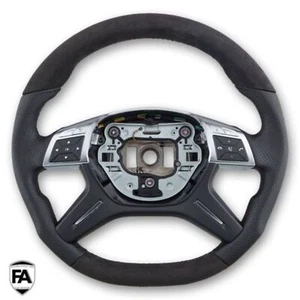 Mercedes Benz Sportlenkrad W212 W204 W246 Nappa/Alcantara Performance - Picture 1 of 3