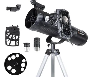 Celestron 114AZ-SR Smartphone Ready Reflector Telescope. Brand New SEALED - Picture 1 of 4