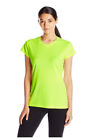 ASICS Women's Circuit 7 Warm-Up Shirt Neon Green Size M