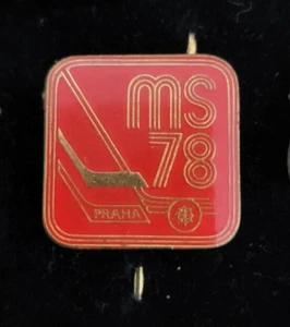MS 78 PRAHA - Prag 1978 ➔ Eishockey ➔ Anstecknadel *aus Sammlung* 13677 - Picture 1 of 1