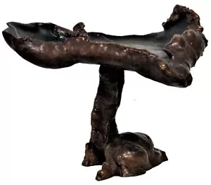 Japanese Meiji Period Carved Root Wood Serving Tray, ca. 1868-1912 - Picture 1 of 12