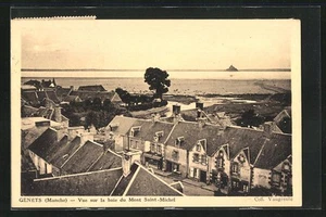 CPA Genets, Vue sur la baie du Mont Saint-Michel 1935 - Bild 1 von 2