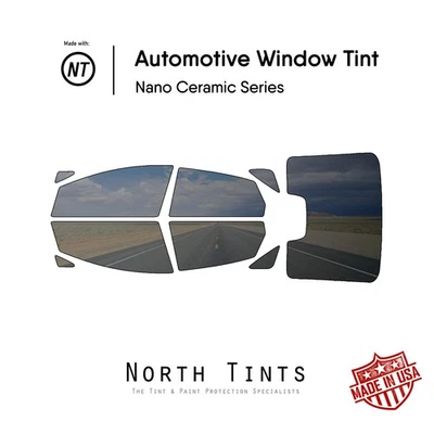 Nano Ceramic PreCut Window Tint Film Car Glass for Ford Fiesta 2011-2019 Sedan - Image 1 of 4